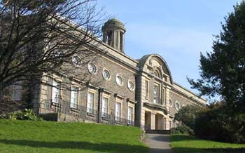 View of the Edward Davies Building.