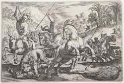 Antonio Tempesta, The Lion Hunt, c.1600 (PR65)